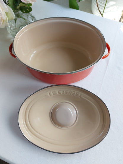 Cocotte émaillée vintage Le Creuset