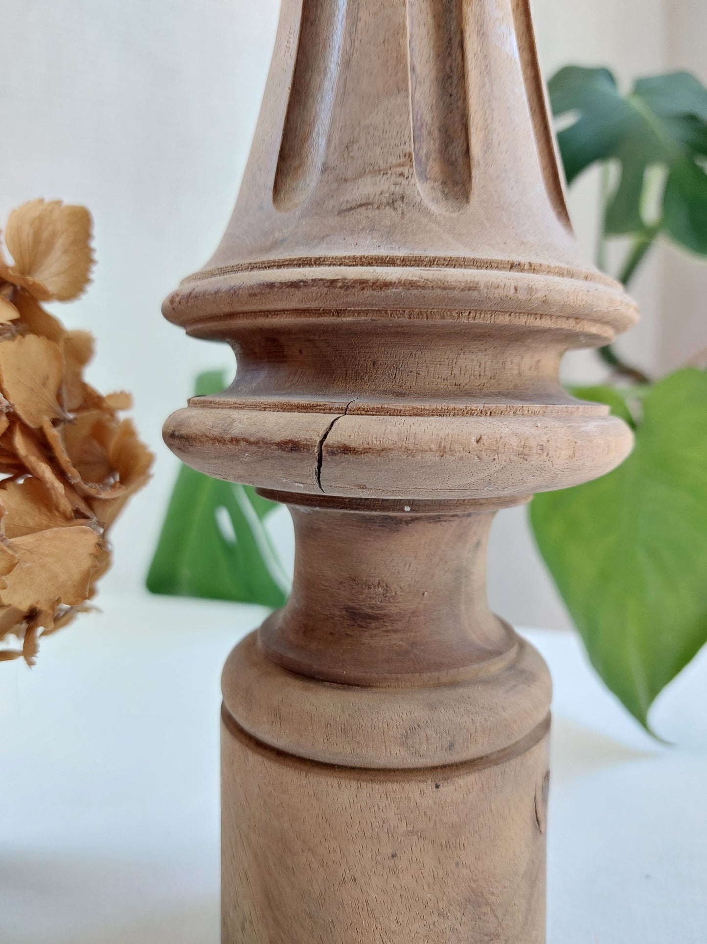 Objet de curiosité - Colonne sur bois tourné Modèle 2