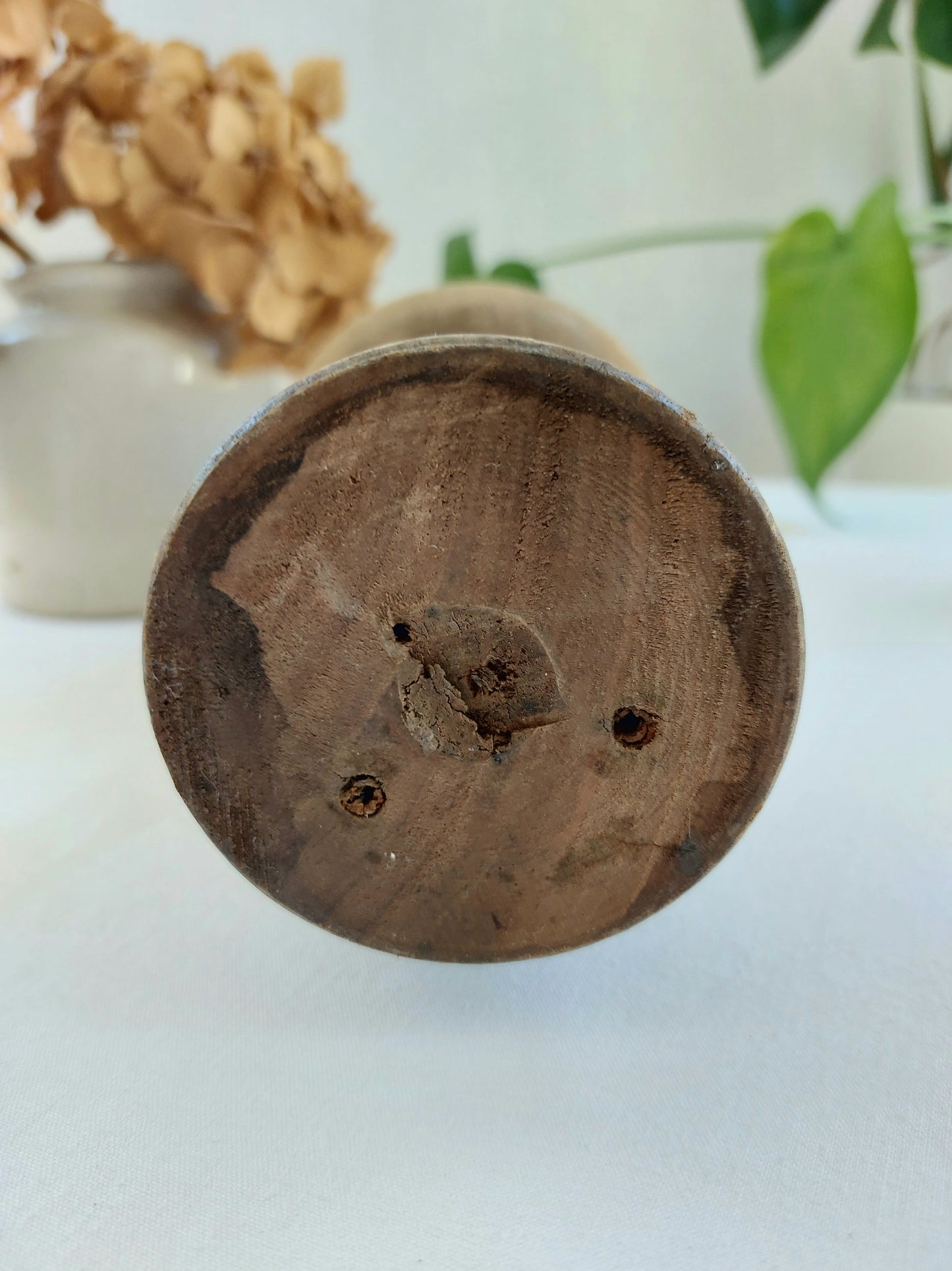 Objet de curiosité - Colonne sur bois tourné Modèle 2