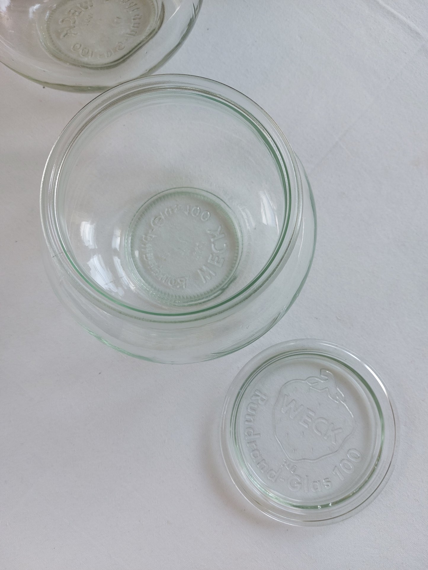 Lot de 2 bocaux WECK 1L