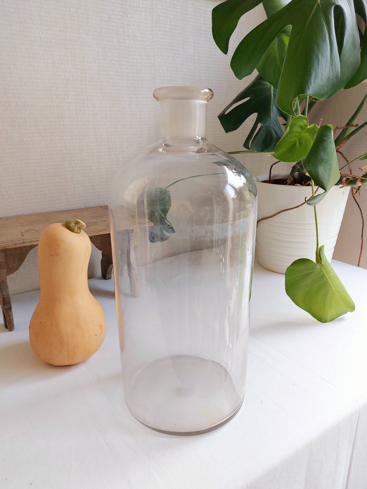 Grand flacon d'apothicaire ancien 5,5L