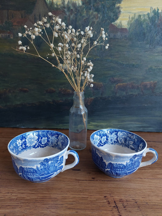 Lot de 2 tasses à thé Palissy – England