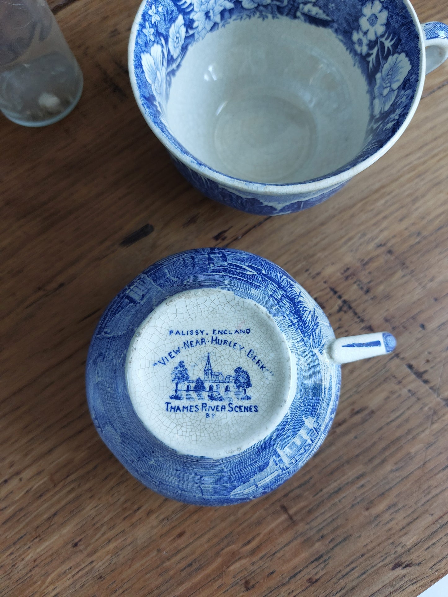 Lot de 2 tasses à thé Palissy – England