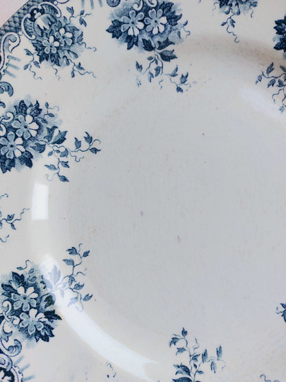 Lot de 6 assiettes plates Terre de Fer par St Amand