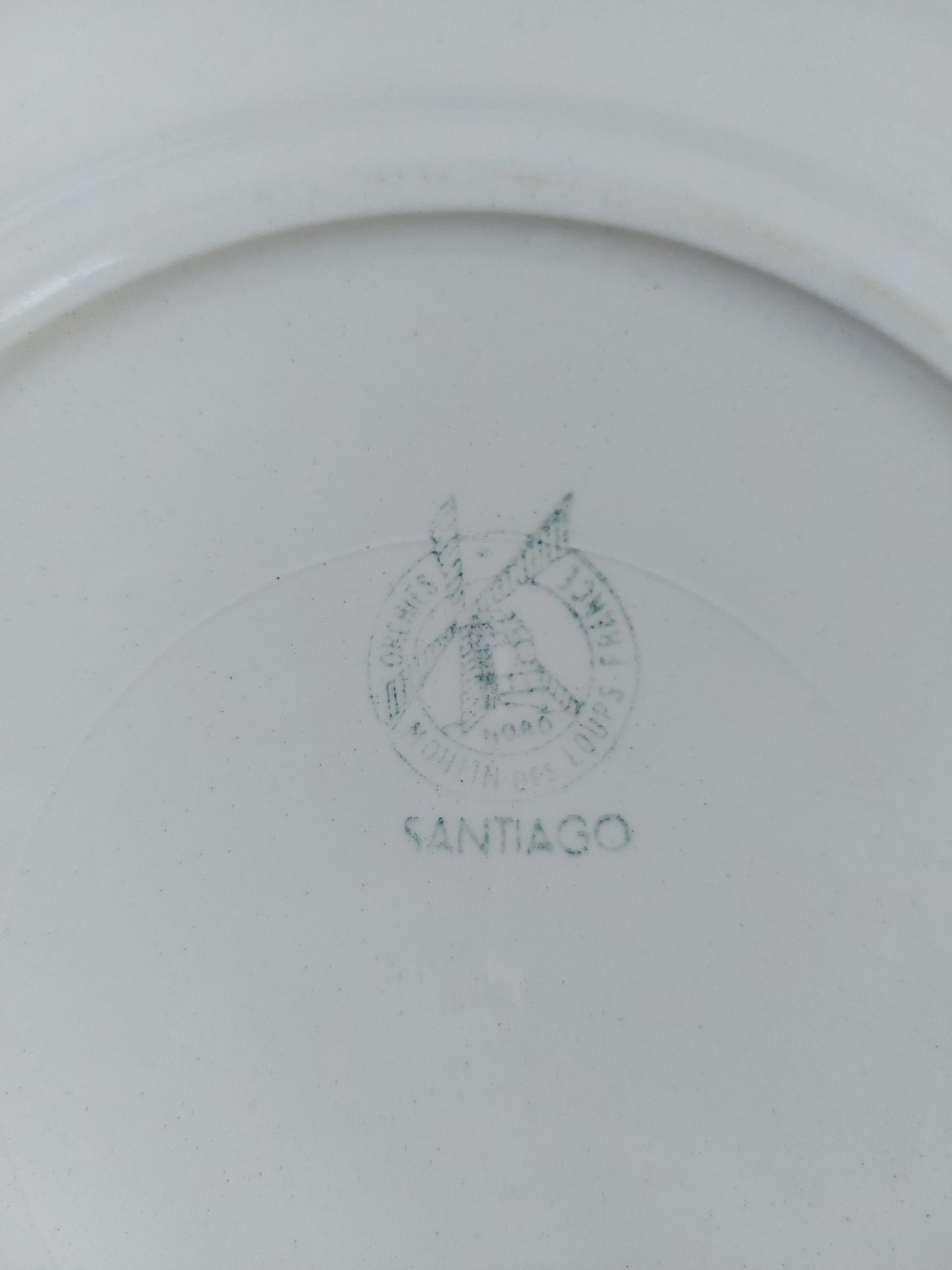 Lot de 6 assiettes plates dépareillées