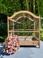 Cage à oiseaux ancienne en bois