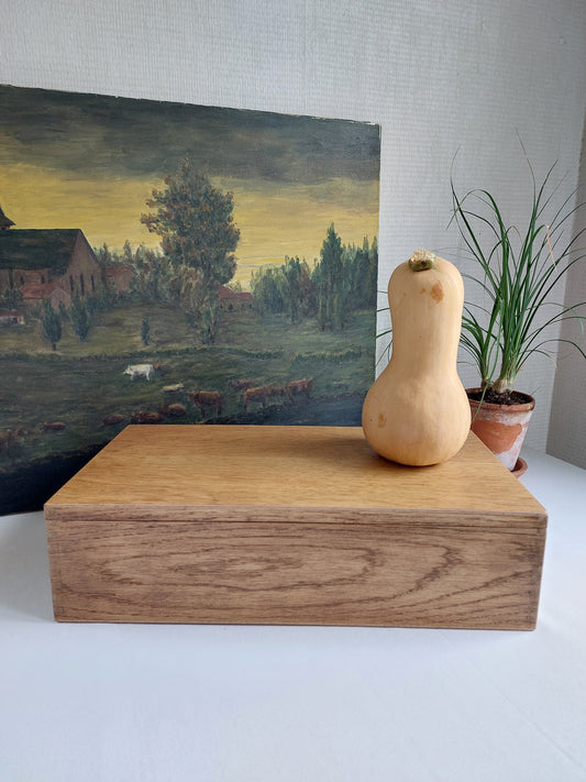 Grand coffret en chêne
