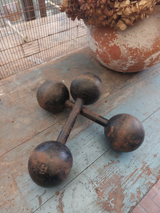 Paire d’haltères années 30