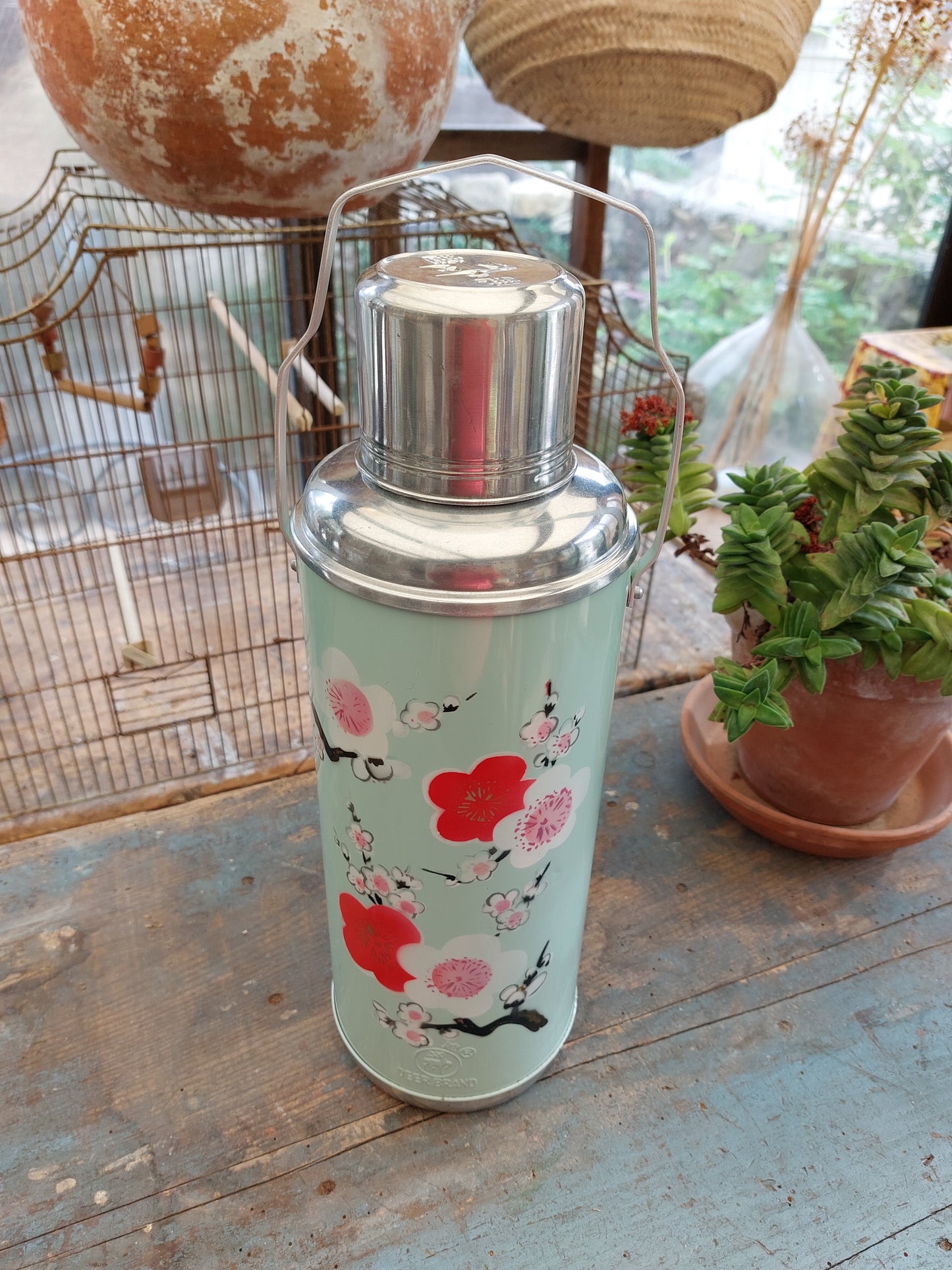 Thermos chinoise "Fleurs de cerisier"