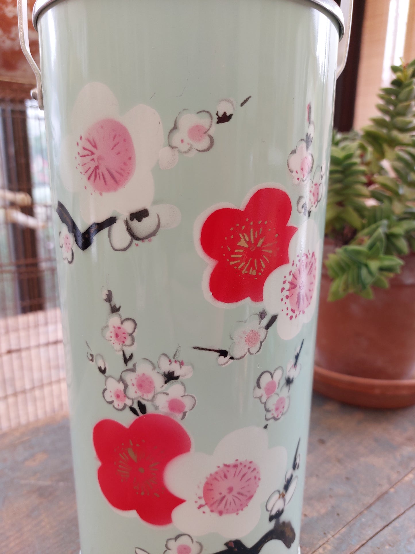 Thermos chinoise "Fleurs de cerisier"