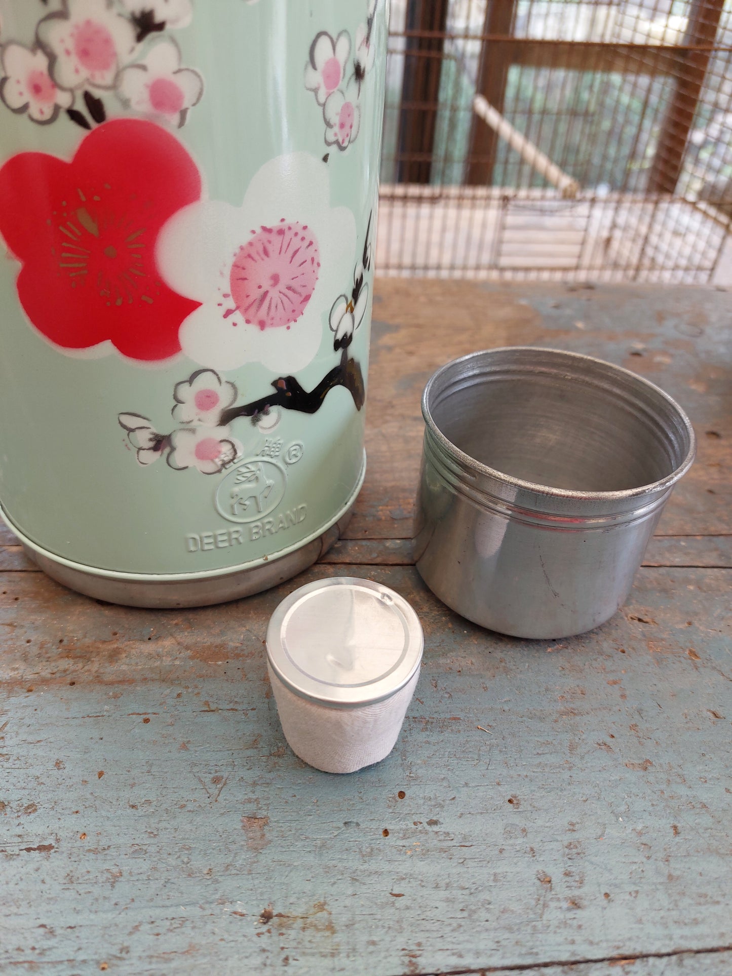 Thermos chinoise "Fleurs de cerisier"