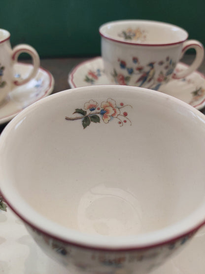 Lot de 3 tasses à café Villeroy & Boch modèle « Phoenix »