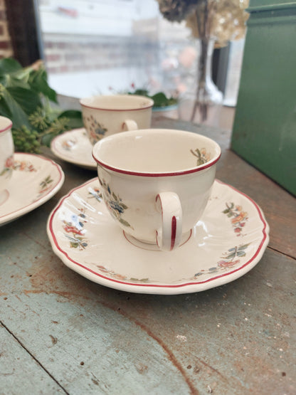 Lot de 3 tasses à café Villeroy & Boch modèle « Phoenix »