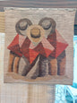 Tapisserie murale péruvienne des années 70
