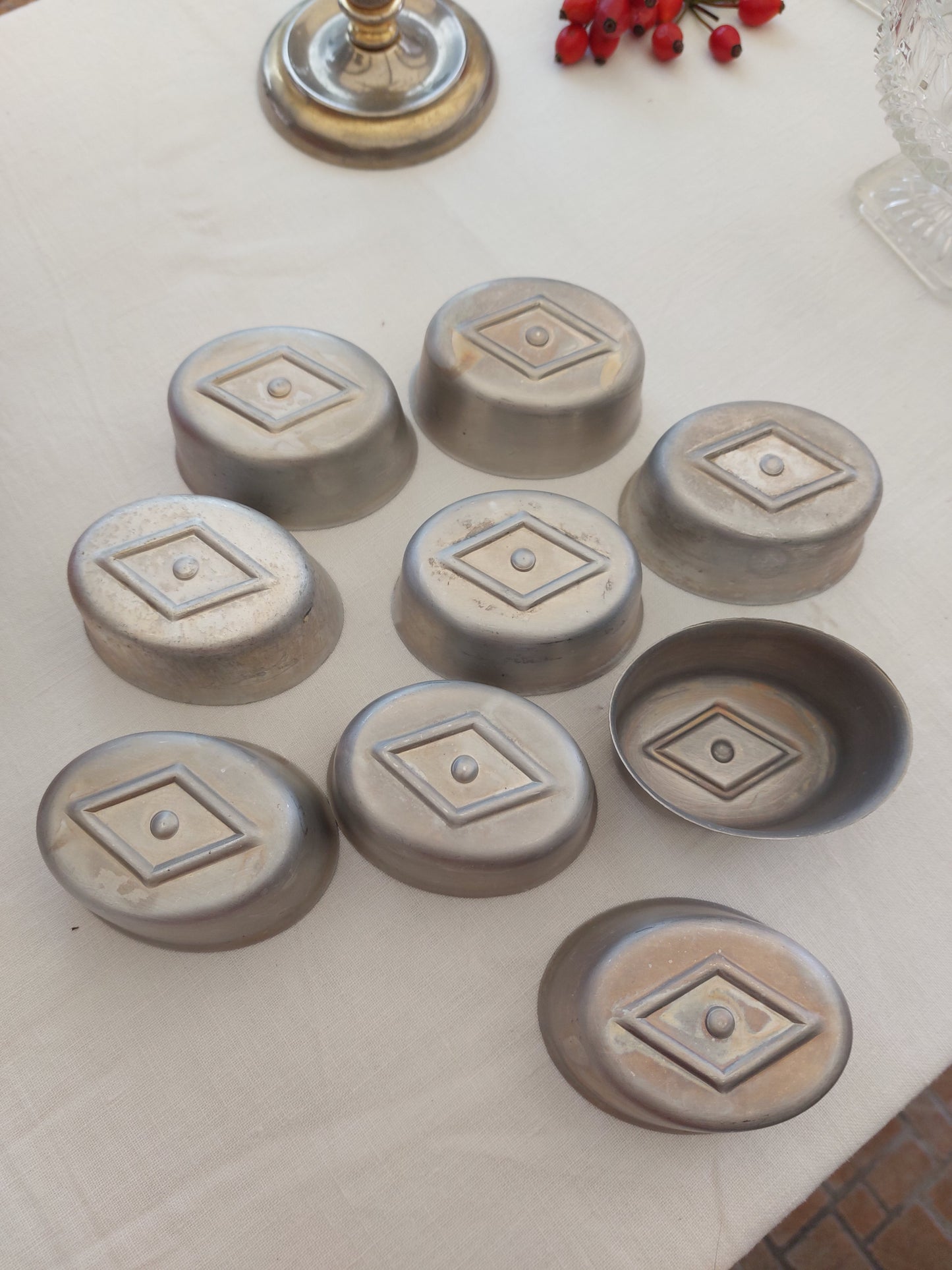 Moules à aspic en aluminium