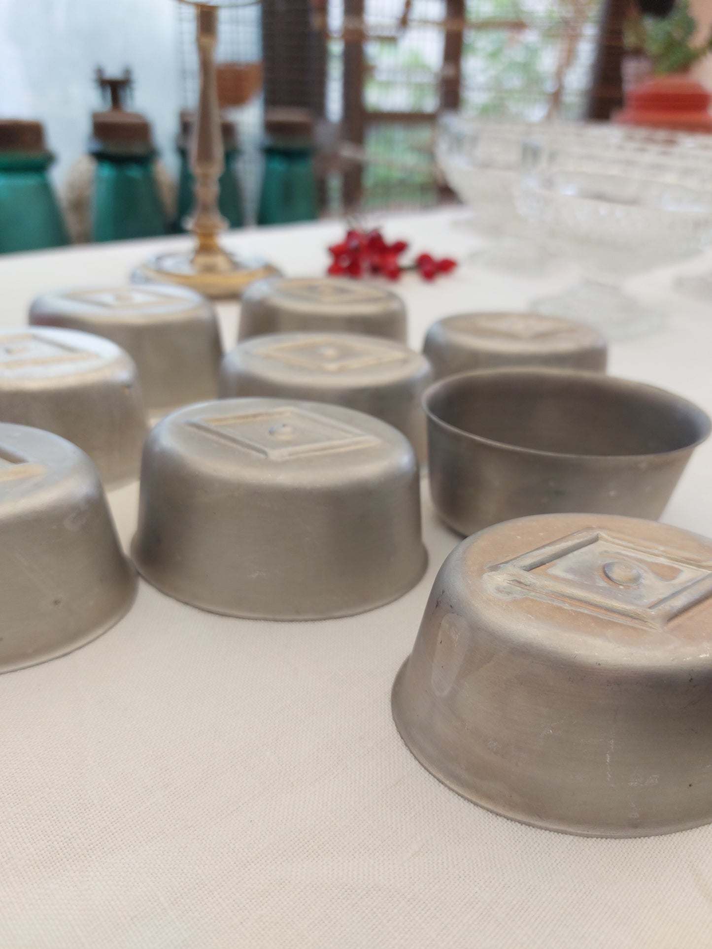 Moules à aspic en aluminium