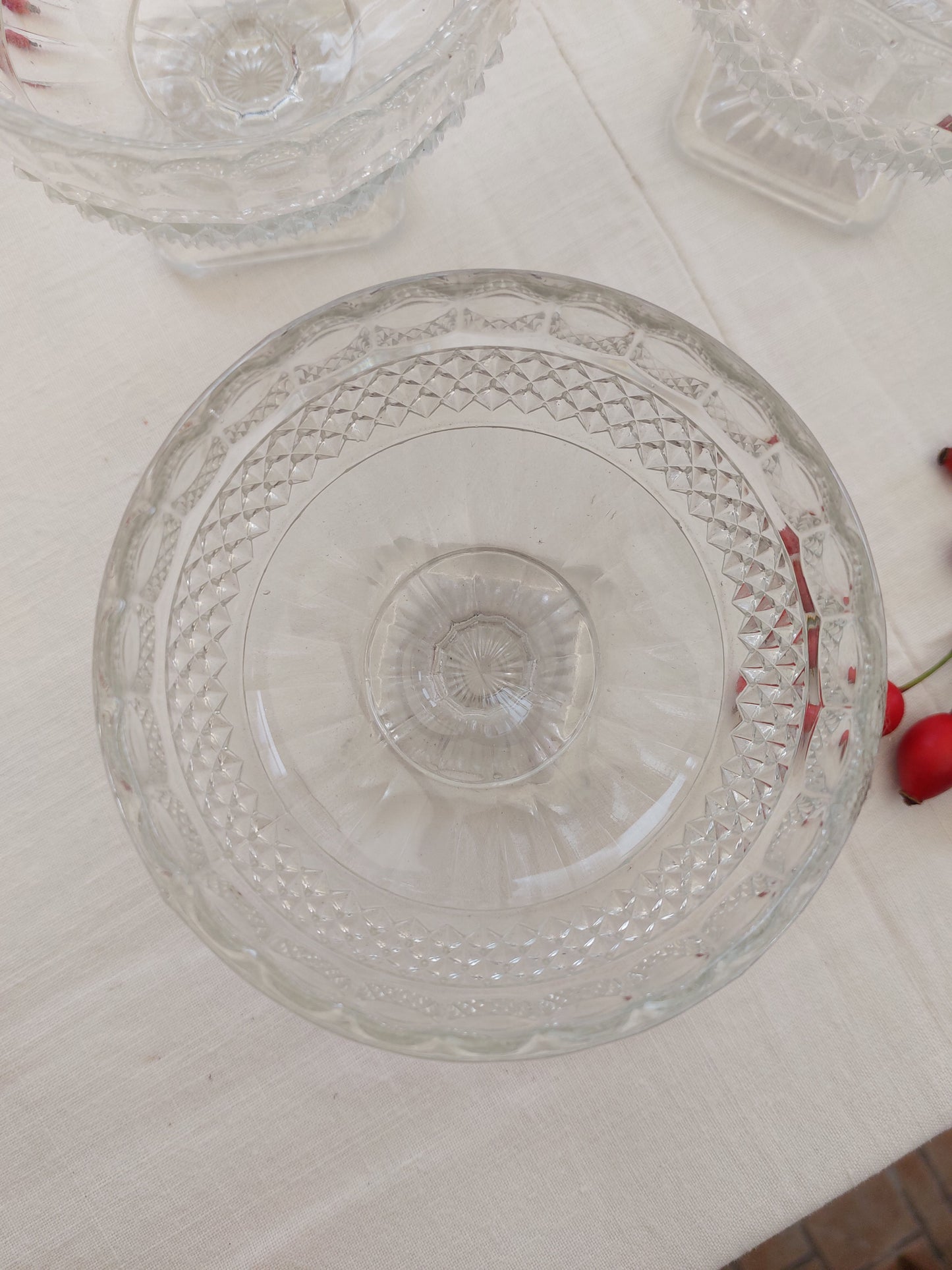 Lot de 5 coupelles sur pied