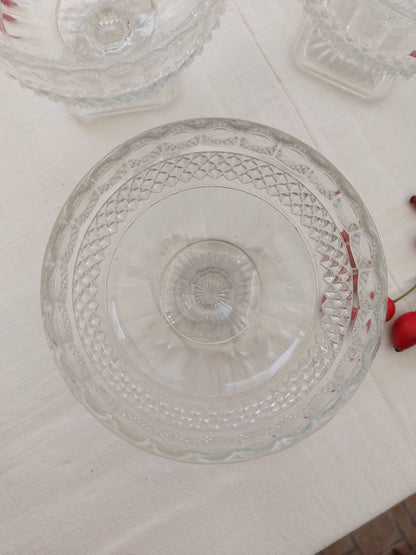 Lot de 5 coupelles sur pied