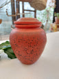 Pot à gingembre en laque rouge