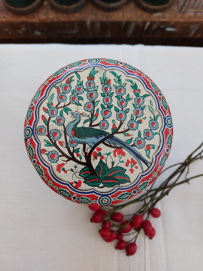 Boite métal décor Phoenix