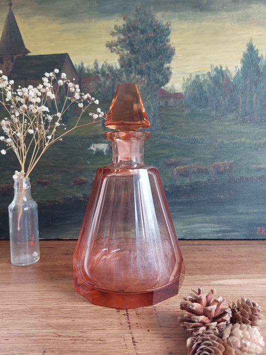 Carafe Art Déco Cristal de Bohème