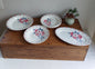 Lot de 4 assiettes creuses et 2 plats de service Salins