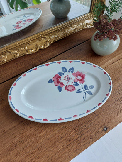 Lot de 4 assiettes creuses et 2 plats de service Salins