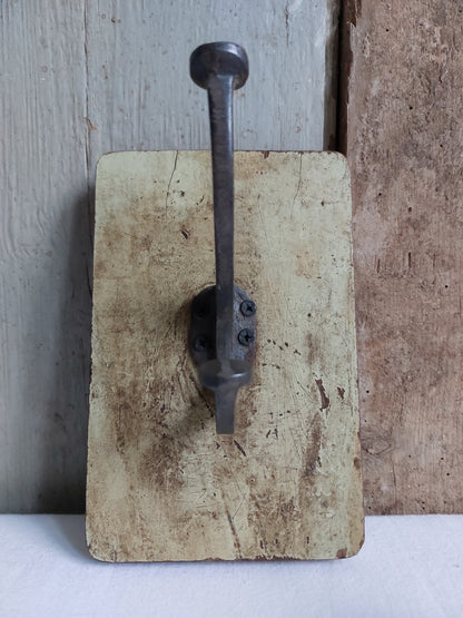 Patère ancienne rectangle