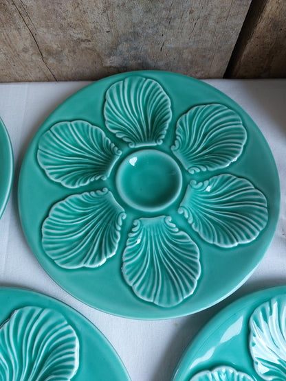 Lot de 4 assiettes à huîtres Proceram