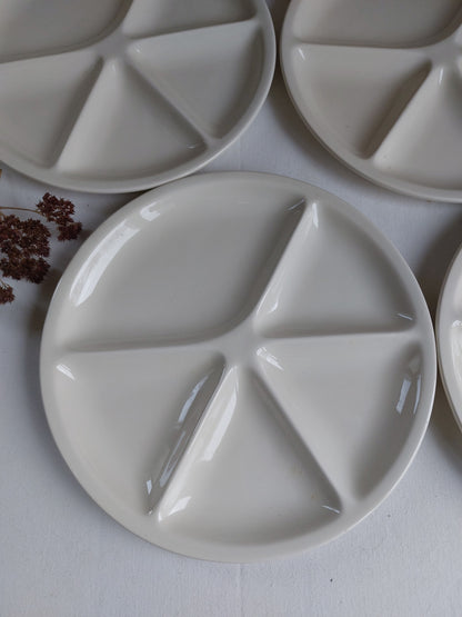 Lot de 4 Assiettes vintage Le Creuset