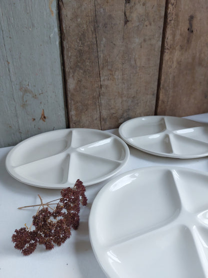 Lot de 4 Assiettes vintage Le Creuset