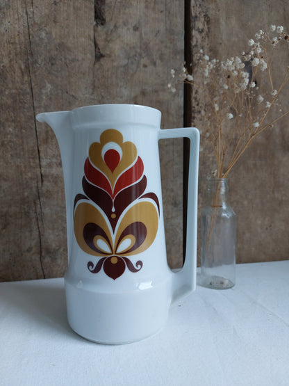 Cafetière porcelaine Schirnding Bavaria vintage 70’s