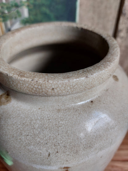 Grand pot en grès ancien Bornibus