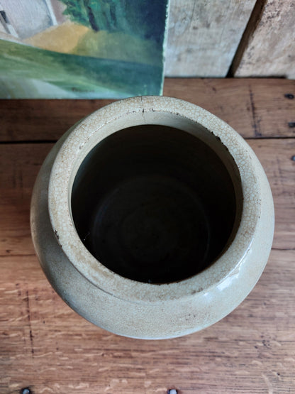 Grand pot en grès ancien Bornibus