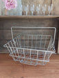 Panier métal grillagé industriel