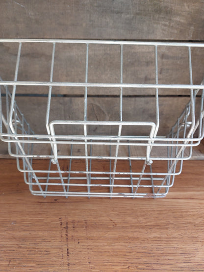 Panier métal grillagé industriel