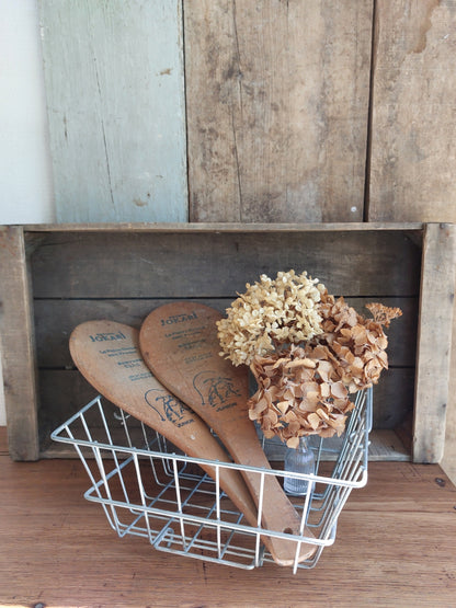 Panier métal grillagé industriel