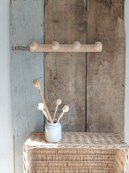 Porte manteau inspiration bambou