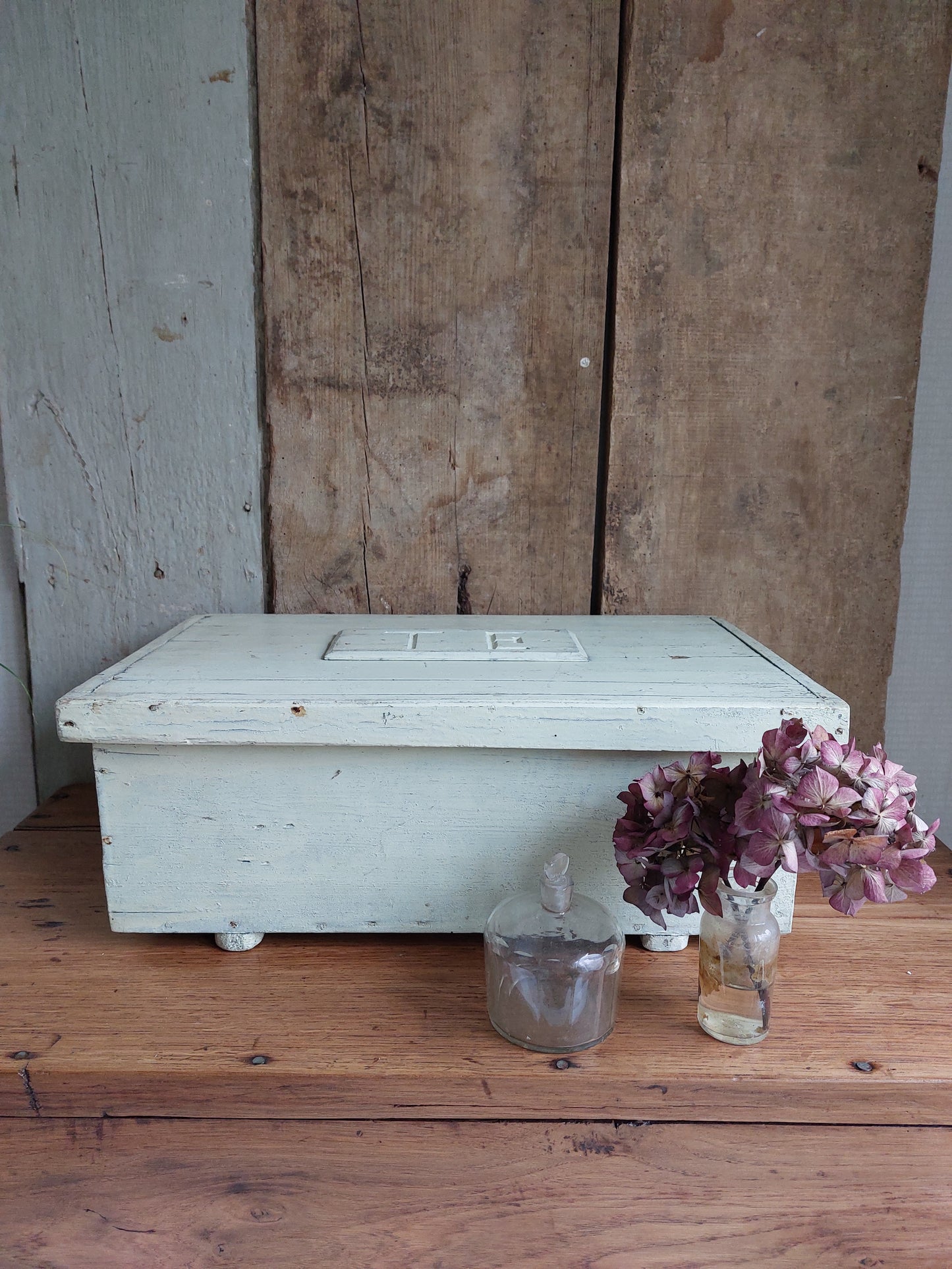 Coffret bois vintage