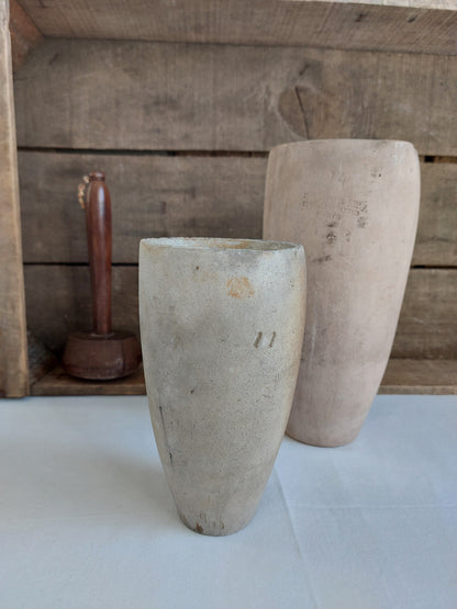 Creusets en terre réfractaire BREWER Frères mi XIXème siècle