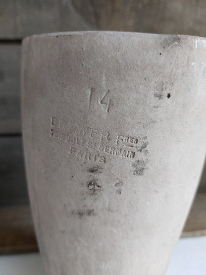 Creusets en terre réfractaire BREWER Frères mi XIXème siècle