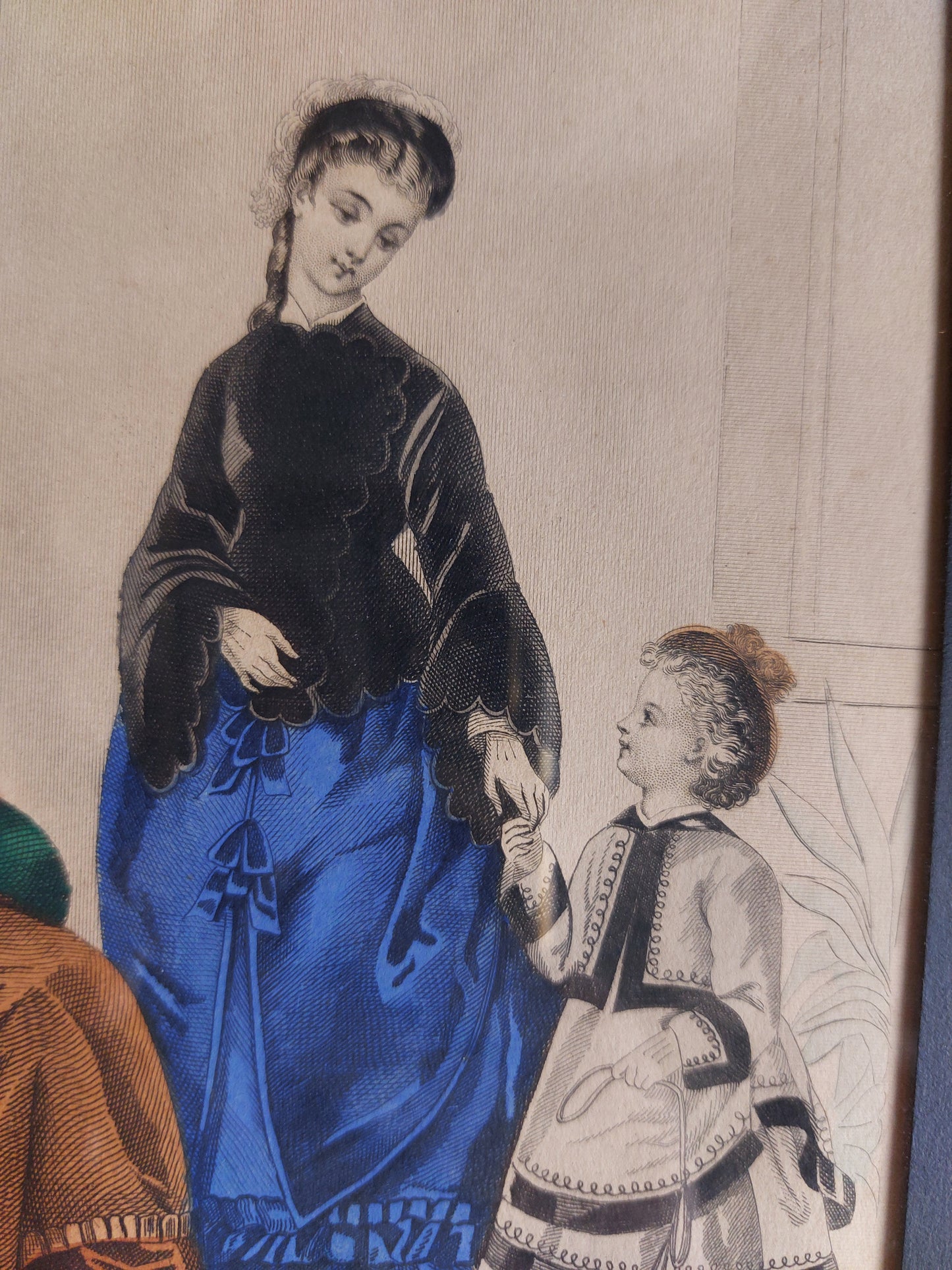 « Modes vraies, Travail en famille » par Musée des Familles Mars 1873