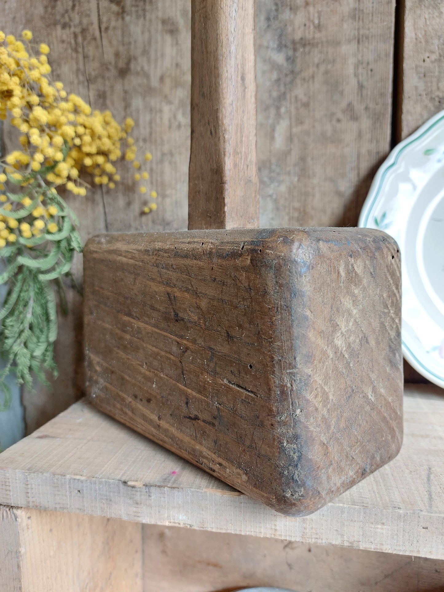 Ancien maillet de menuisier