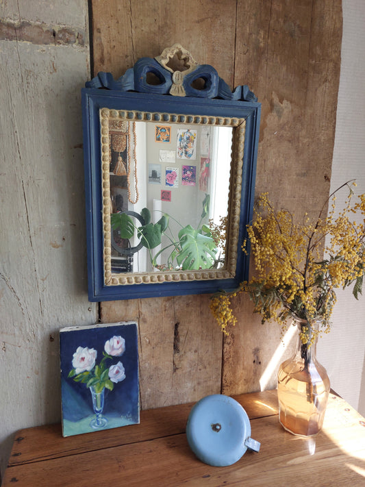 Miroir bois style Louis XVI