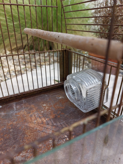 Petite cage à oiseaux ancienne
