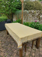 Nappe vichy jaune