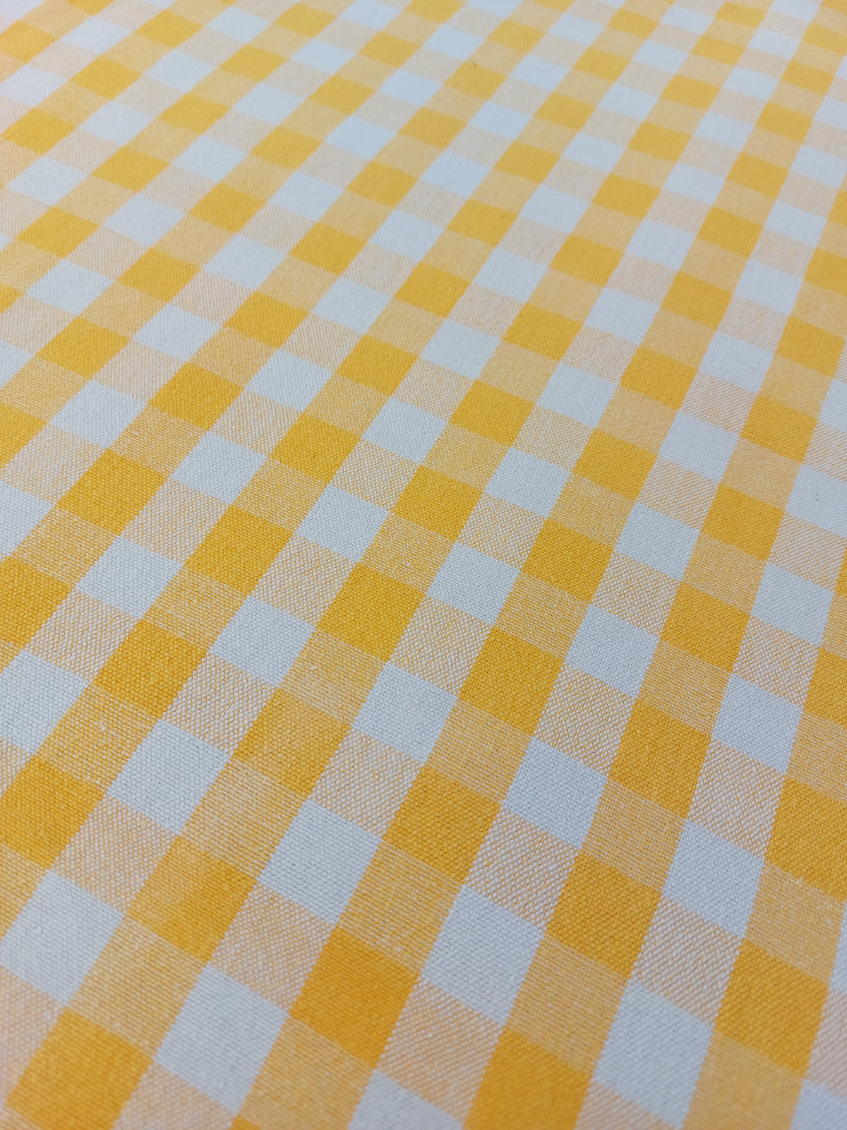 Nappe vichy jaune