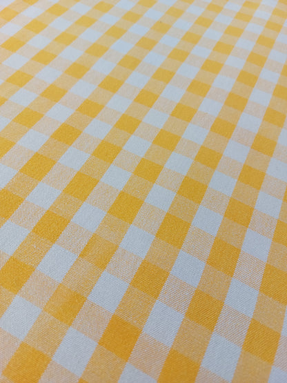 Nappe vichy jaune