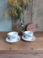 Duo de tasses à thé anglaises Churchill