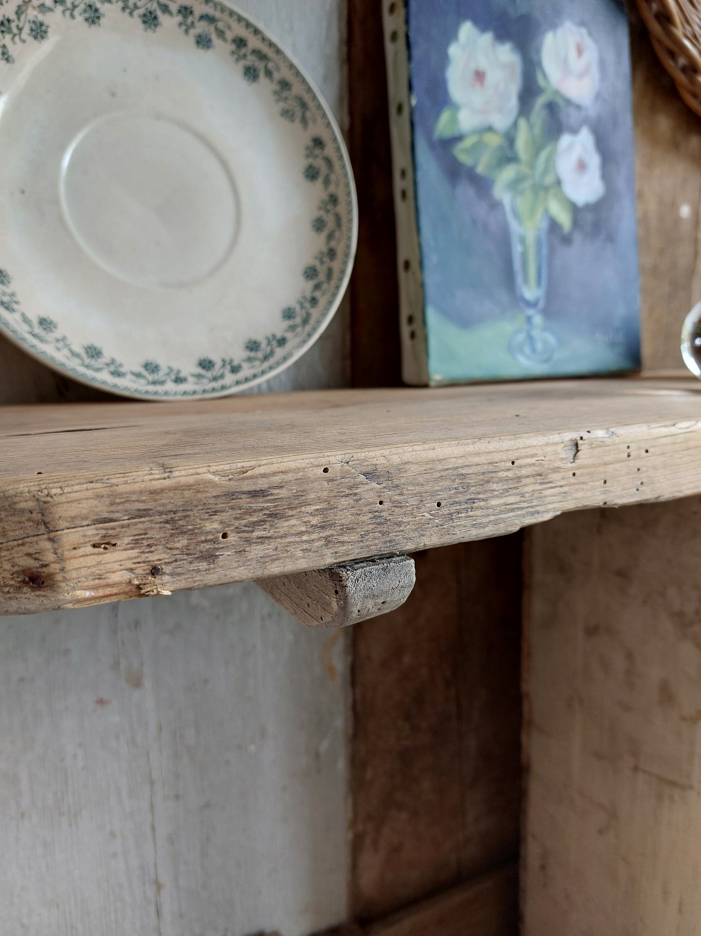 Ancienne planche à laver en bois